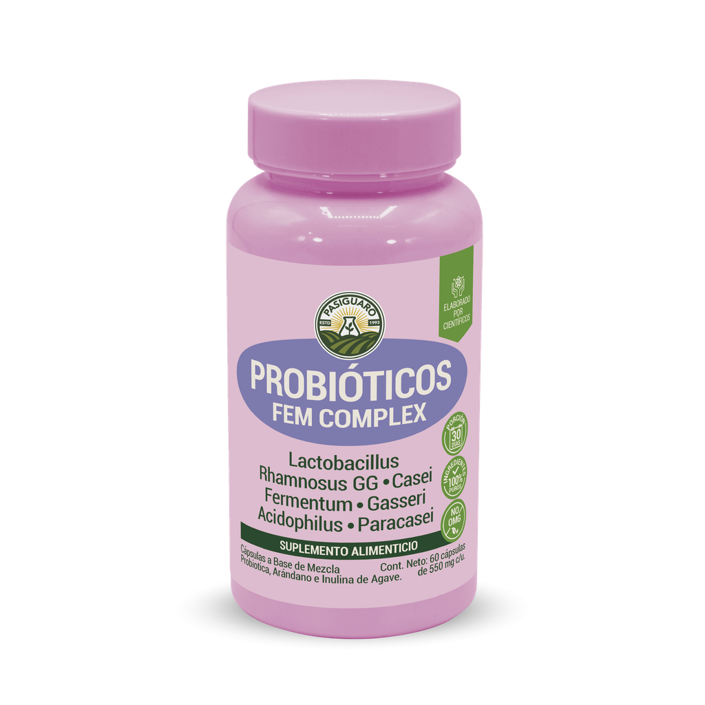 Probióticos fem Complex 60 cápsulas de 550 mg